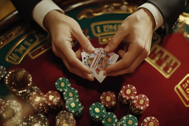 Browse tables by stake and player count Bandar Poker table lobby at slot 97 showing table limits and active player counts